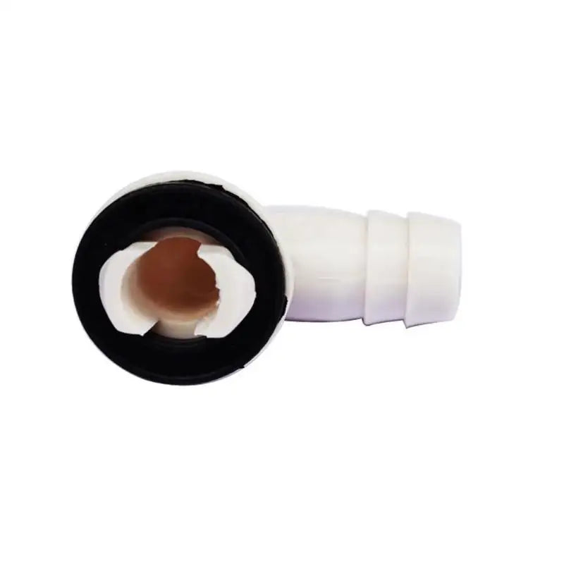 AC Drain Connector 15mm Plastic Elbow with Rubber Seal Ring AC Drain Fitting Axl