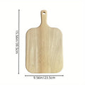 Wooden Cutting Board with Handle – Charcuterie & Cheese Board Wooden Cutting Board Axl Random wood grain C