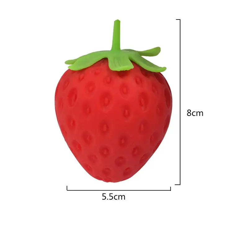 Strawberry Squeeze Fidget Toy – Slow Rebound Squishy for Kids & Adults Squishy Fidget Toy Axl One size