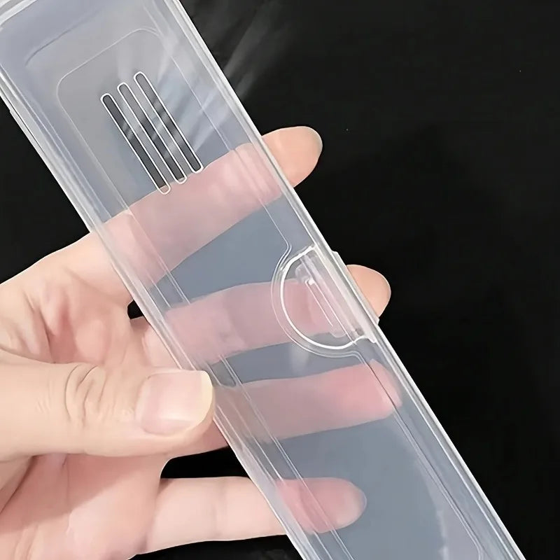 Transparent Travel Toothbrush & Toothpaste Storage Case Toothbrush Travel Case Axl