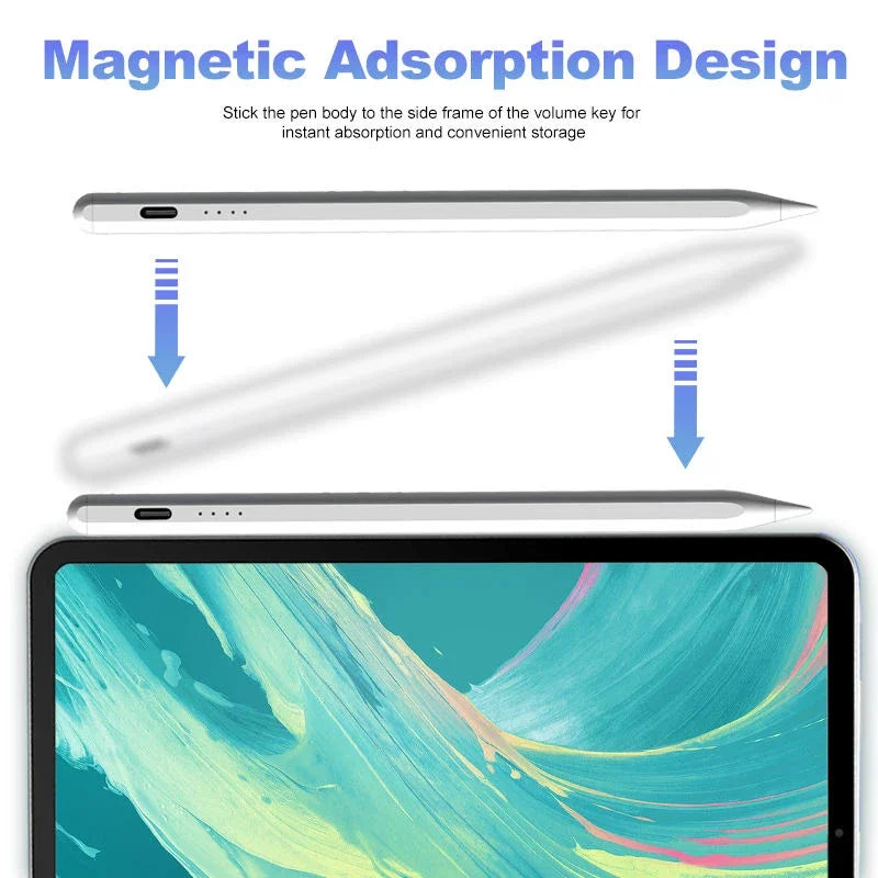 Active Stylus Pen for iPad Pro, Air, Mini & iPhone | Metal Tip Active Stylus Pen Axl