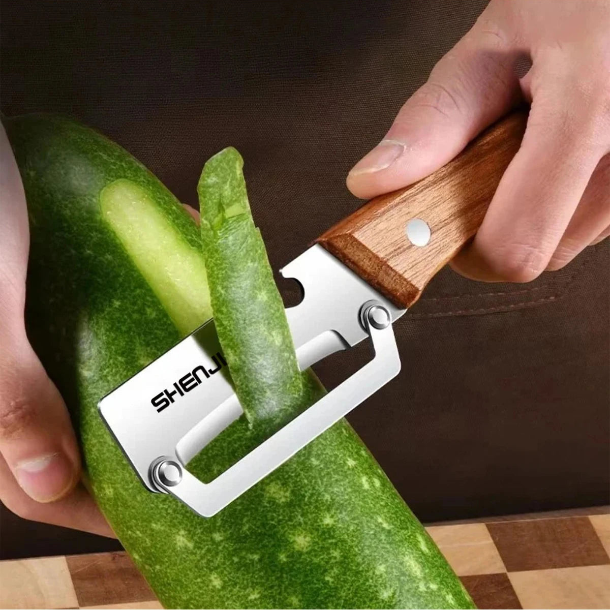 2-in-1 Stainless Steel Peeler Knife – Fruit & Vegetable Tool Peeler Knife Axl
