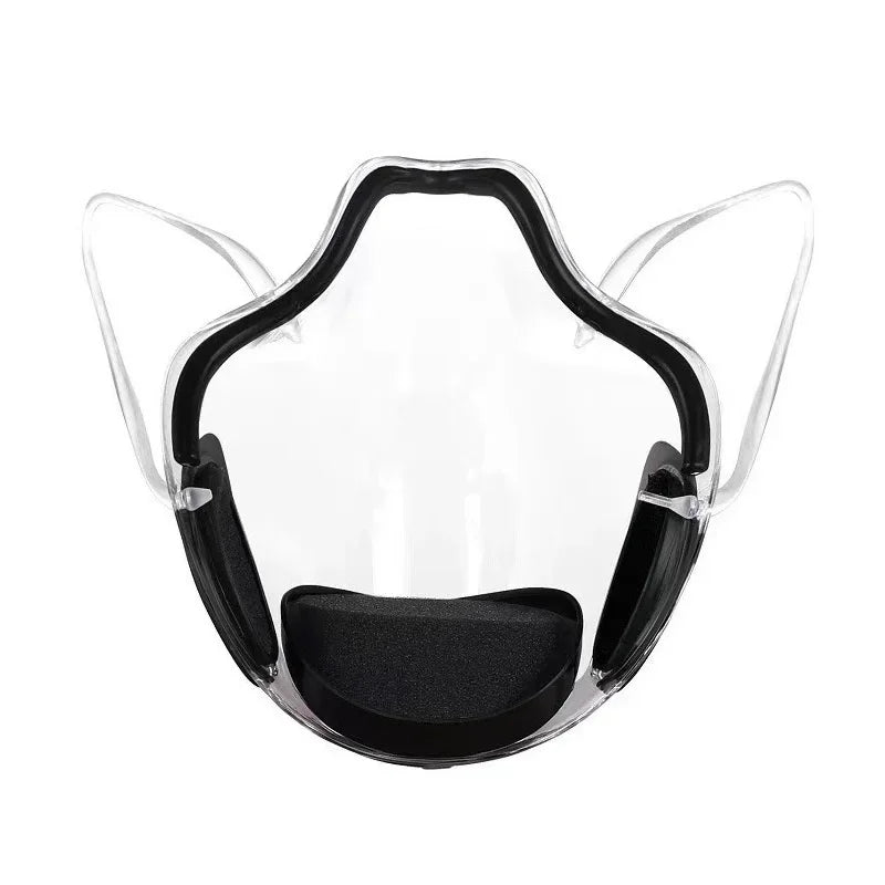 Transparent Face Shield Mask – Anti-Fog Dustproof Mouth Cover Face Shield Mask Axl 1