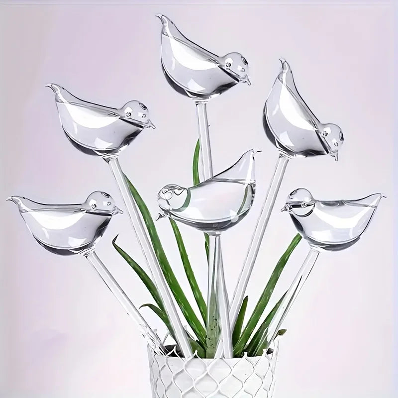 5-Pack Bird Automatic Watering Stakes – Plant Drip Irrigation Drip Irrigation Stakes Axl