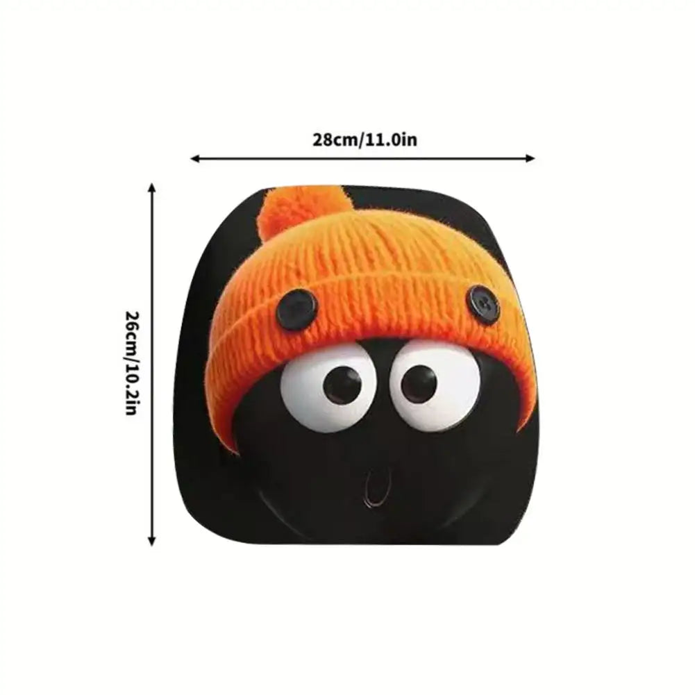Cartoon Anime Car Headrest Covers – Universal Elastic Fit 2pc Car Headrest Covers Axl