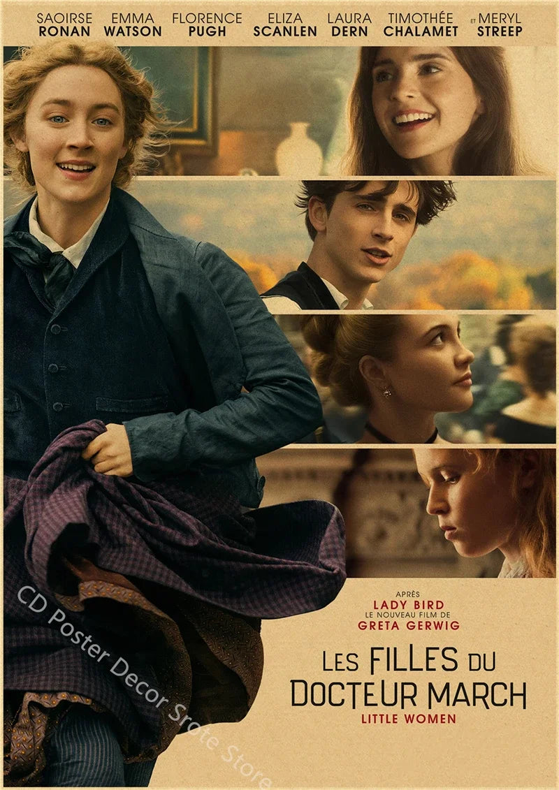 Vintage Retro Movie Poster – Classic Film Wall Art Print