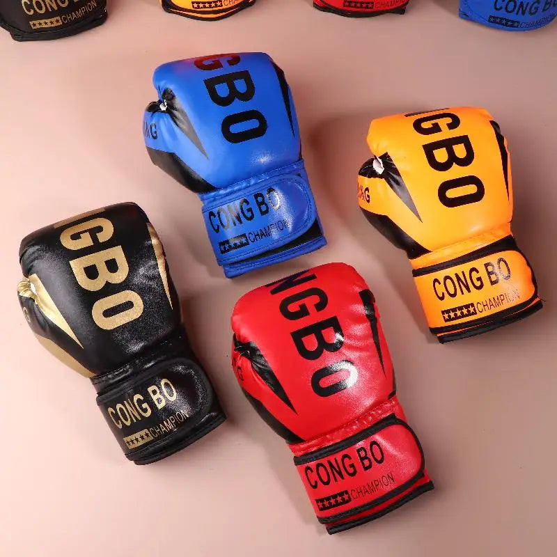 Kids 6oz Boxing Gloves – PU Leather Muay Thai & Karate Training Kids Boxing Gloves Axl