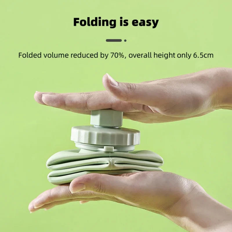 600ml Silicone Folding Water Bottle – BPA-Free & Portable Folding Water Bottle Axl