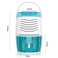 BALASHOV Mini Dehumidifier – Bedroom & Wardrobe 300ml/Day Mini Dehumidifier Axl WHITE EU Plug