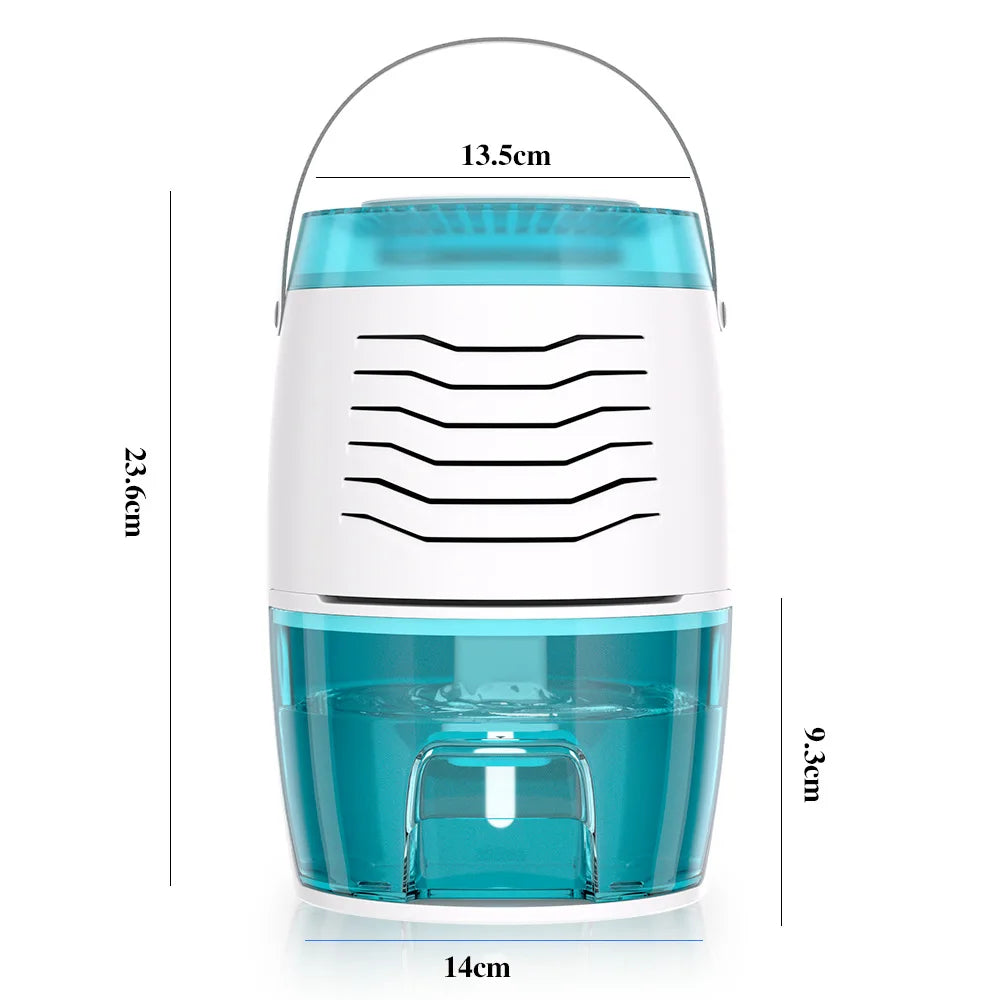 BALASHOV Mini Dehumidifier – Bedroom & Wardrobe 300ml/Day Mini Dehumidifier Axl WHITE EU Plug