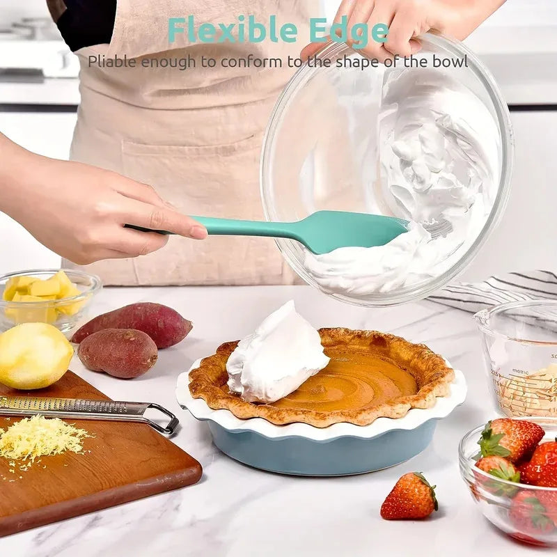 4-Piece Silicone Spatula Set – Heat-Resistant Baking Utensils Silicone Spatula Set Axl