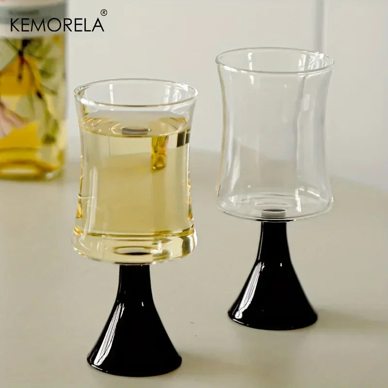 KEMORELA Champagne Glasses – Reusable Glass Goblets 1-2 Pack Champagne Glasses Axl