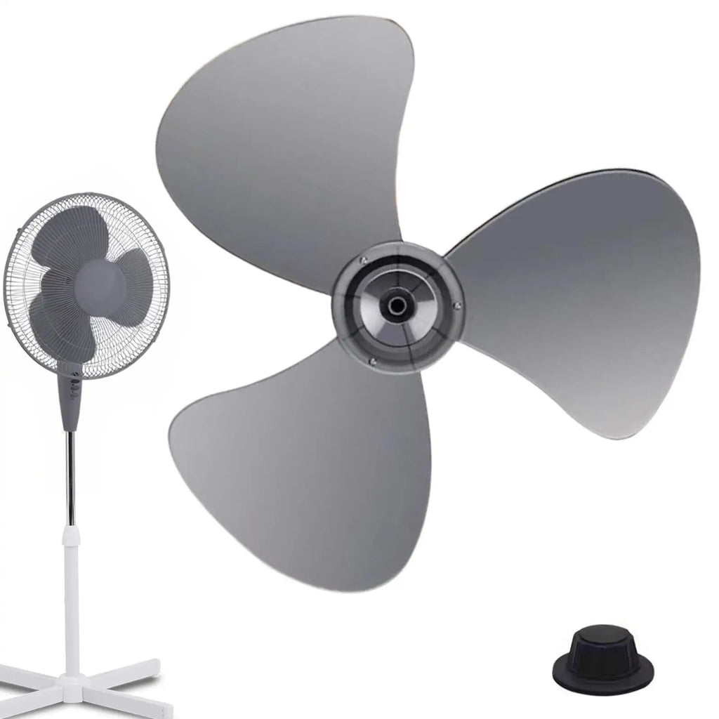 16-Inch Replacement Fan Blades Set with Nut Covers | PP Fan Blade Set Axl