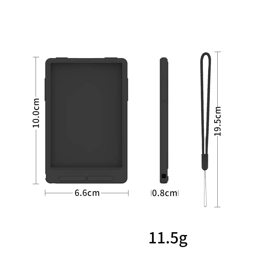 X3 eBook Reader Silicone Case – Drop-Proof Cover | Black Pink eReader Protective Case Axl