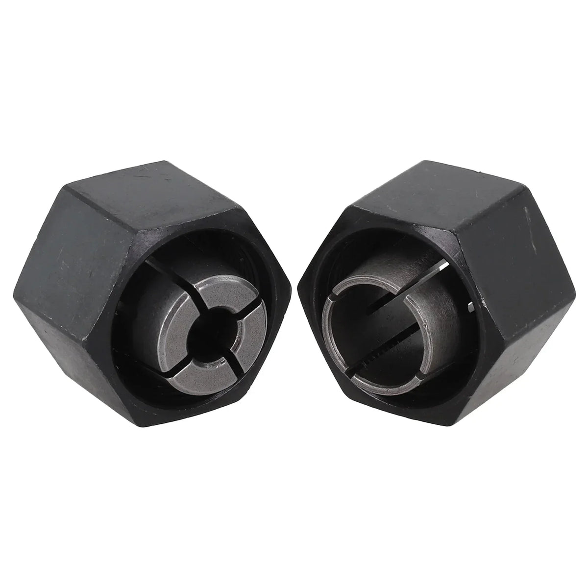 Router Collet Set 2PCS 6.35mm & 12mm – Fits DW618, DW621 Router Collet Set Axl