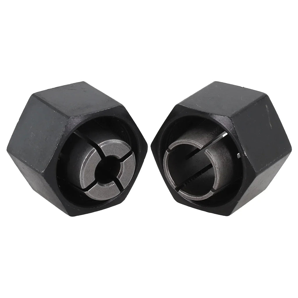 Router Collet Set 2PCS 6.35mm & 12mm for DW618, DW621, DW616 Router Collet Set Axl