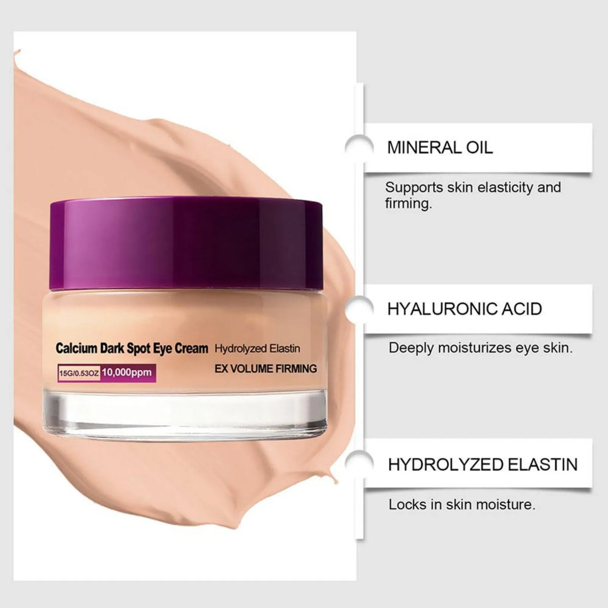Calcium Eye Cream – Brightening, Firming & Hydrating | 15g Eye Cream Axl