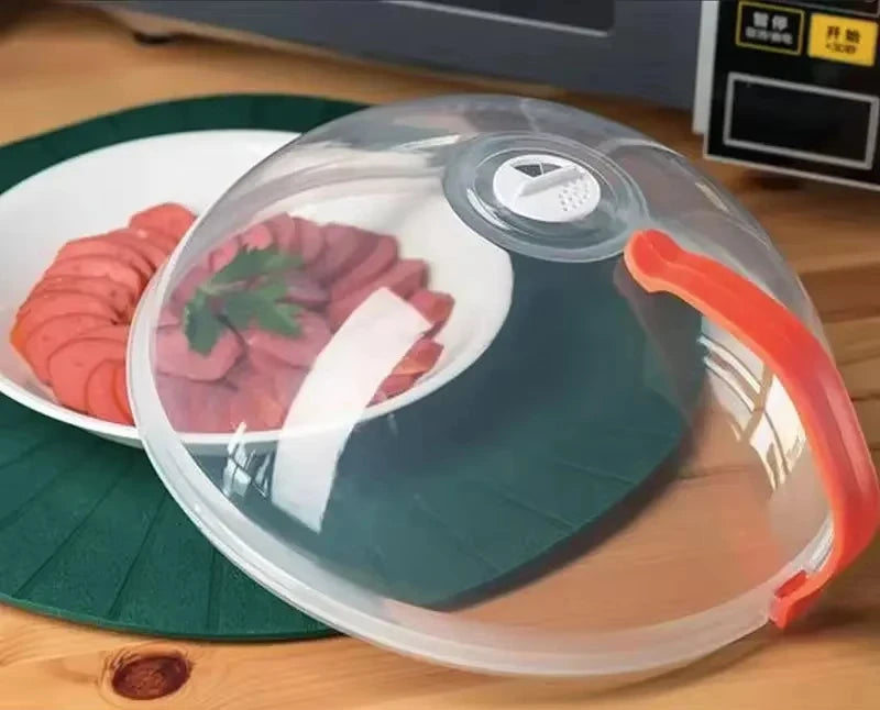 KEMORELA Microwave Food Splash Guard Cover with Steam Vent Microwave Food Cover Axl Heat resistance 100 1
