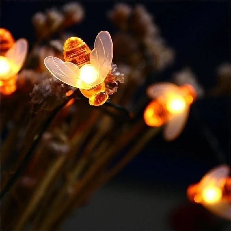 10 LED Honey Bee Fairy String Lights – Garden & Party Décor LED Fairy String Lights Axl