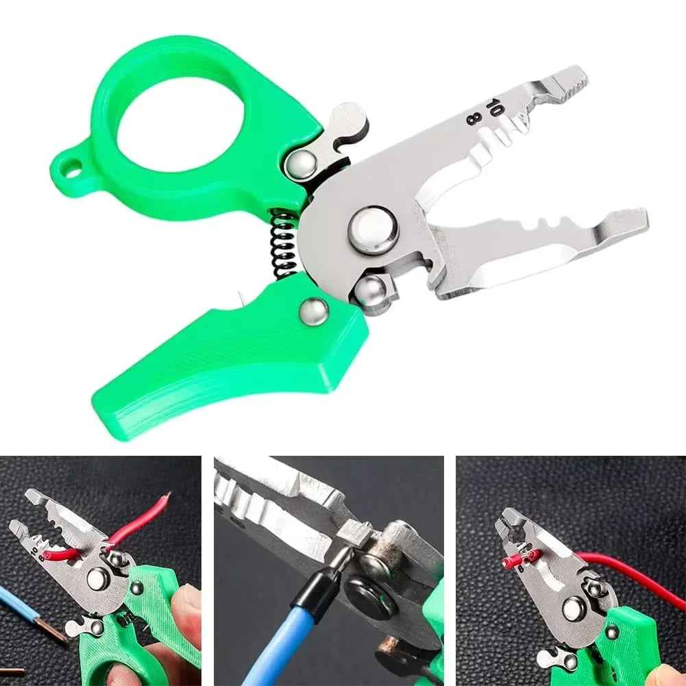Automatic Wire Stripper, Cutter & Crimper Tool – Aluminum Wire Stripping Tool Axl