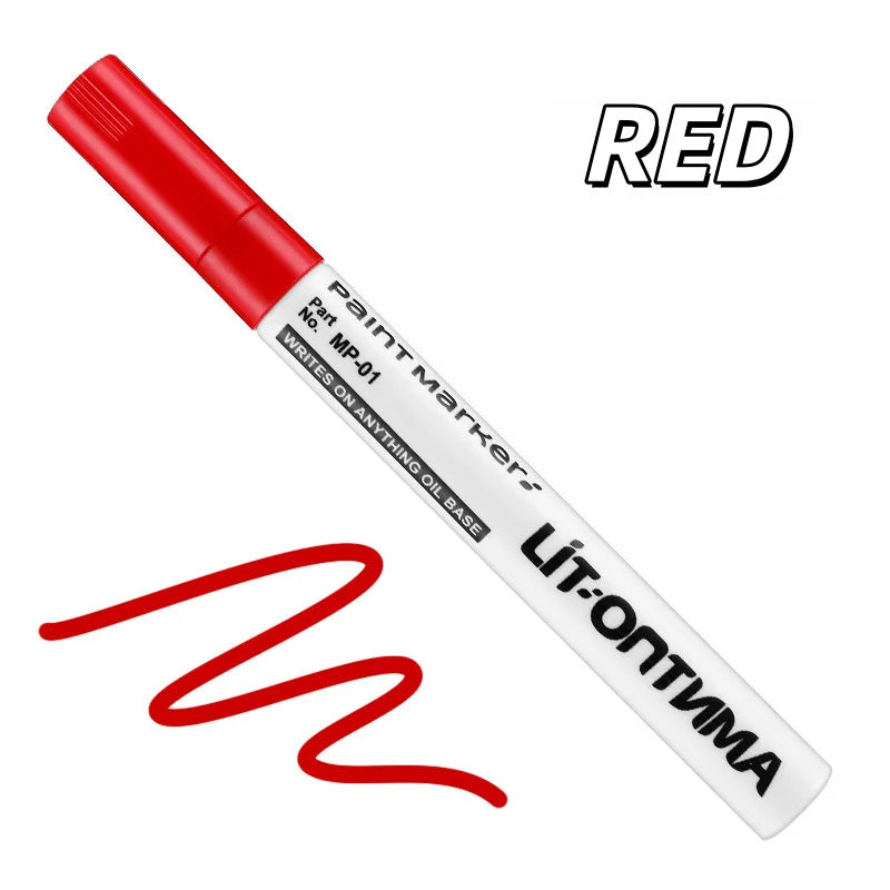 Golden Tombstone Marker – Restores Granite & Marble Text Art Marker Pen Axl Red 1pc