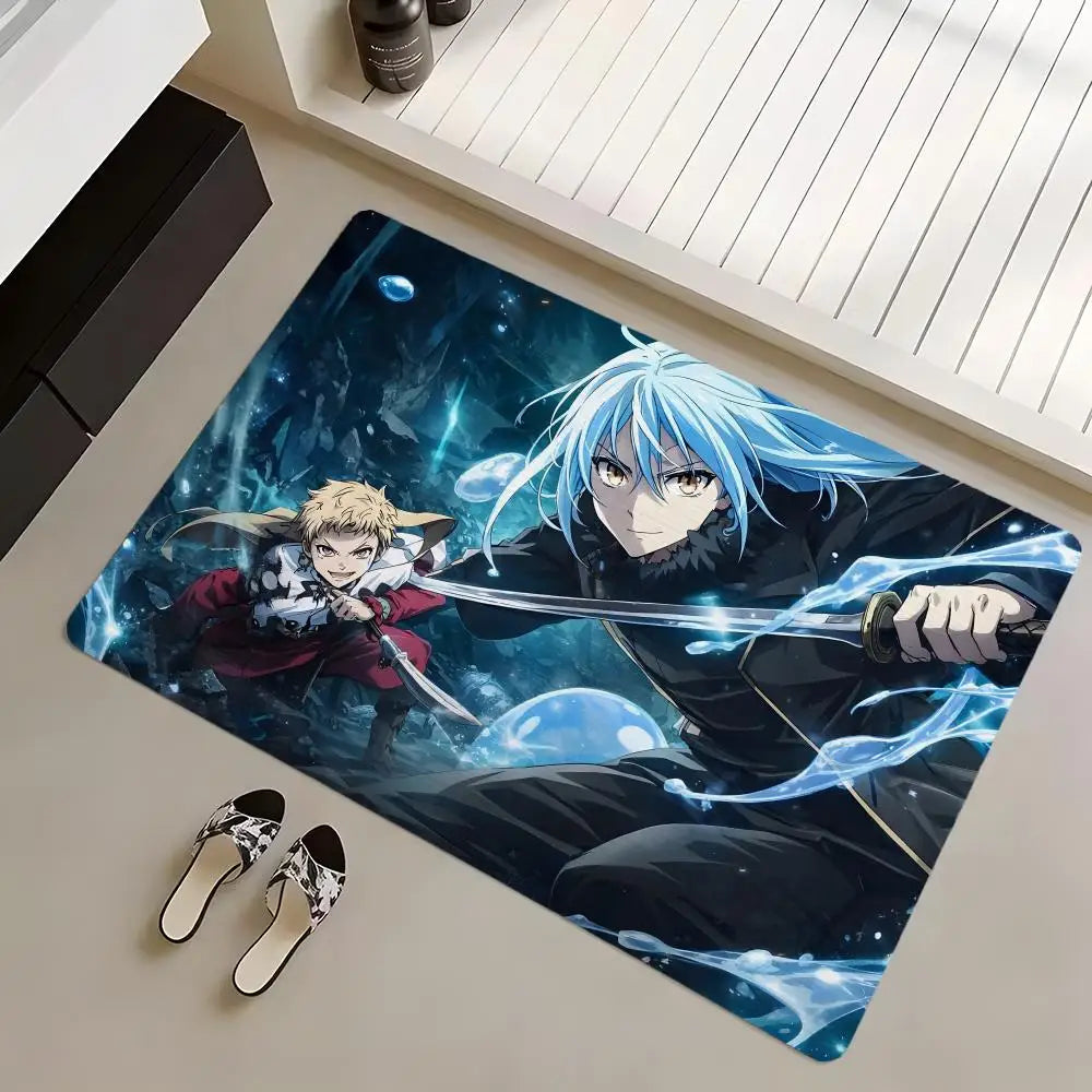 Diatomite Bath Mat Anime Slime – Quick Dry & Non-Slip Diatomite Bath Mat Axl