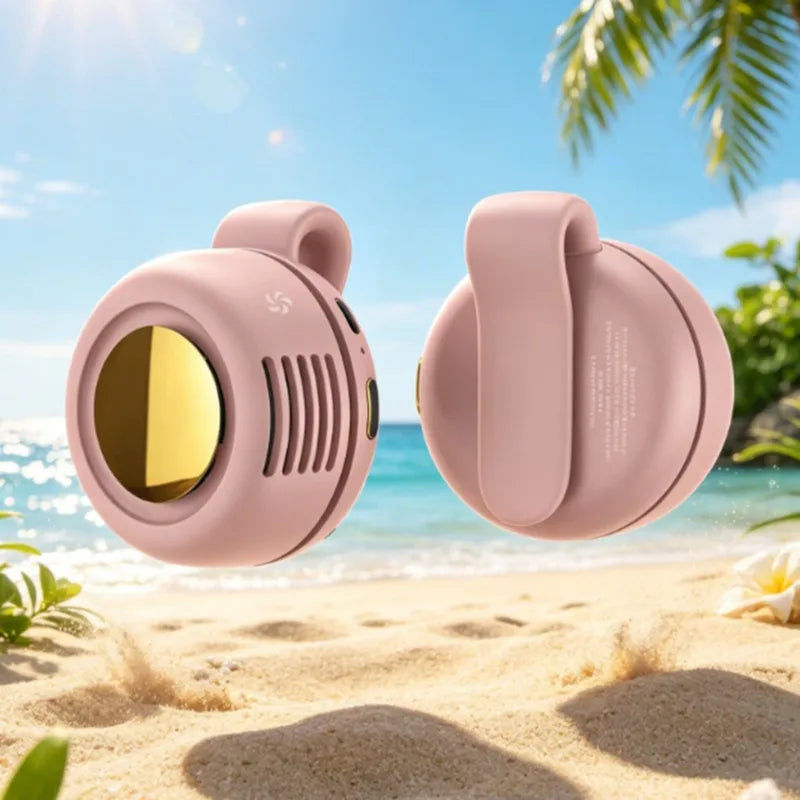 USB Rechargeable Bladeless Clip Waist Fan – Portable Personal Fan Portable Clip Fan Axl