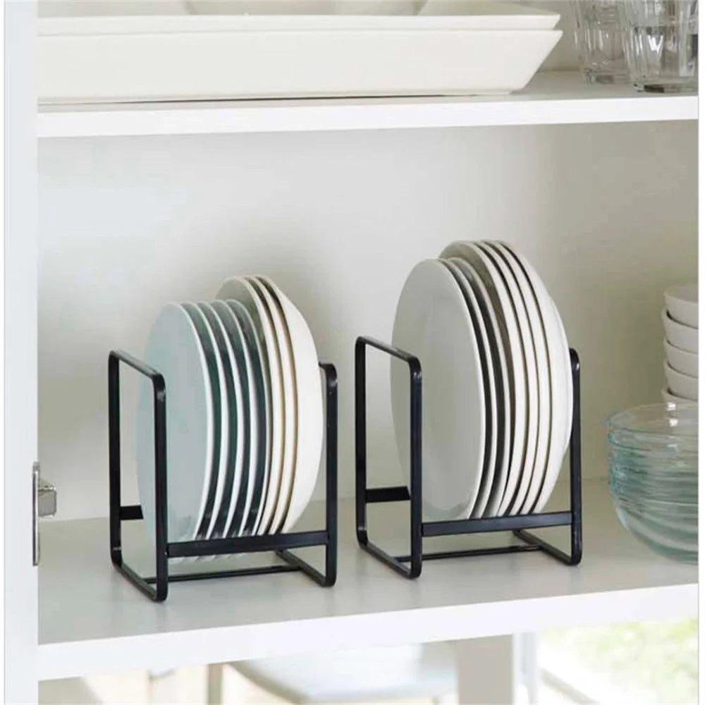 Kitchen Countertop Dish Rack – Iron Plate & Cabinet Organizer Dish Rack Organizer Axl