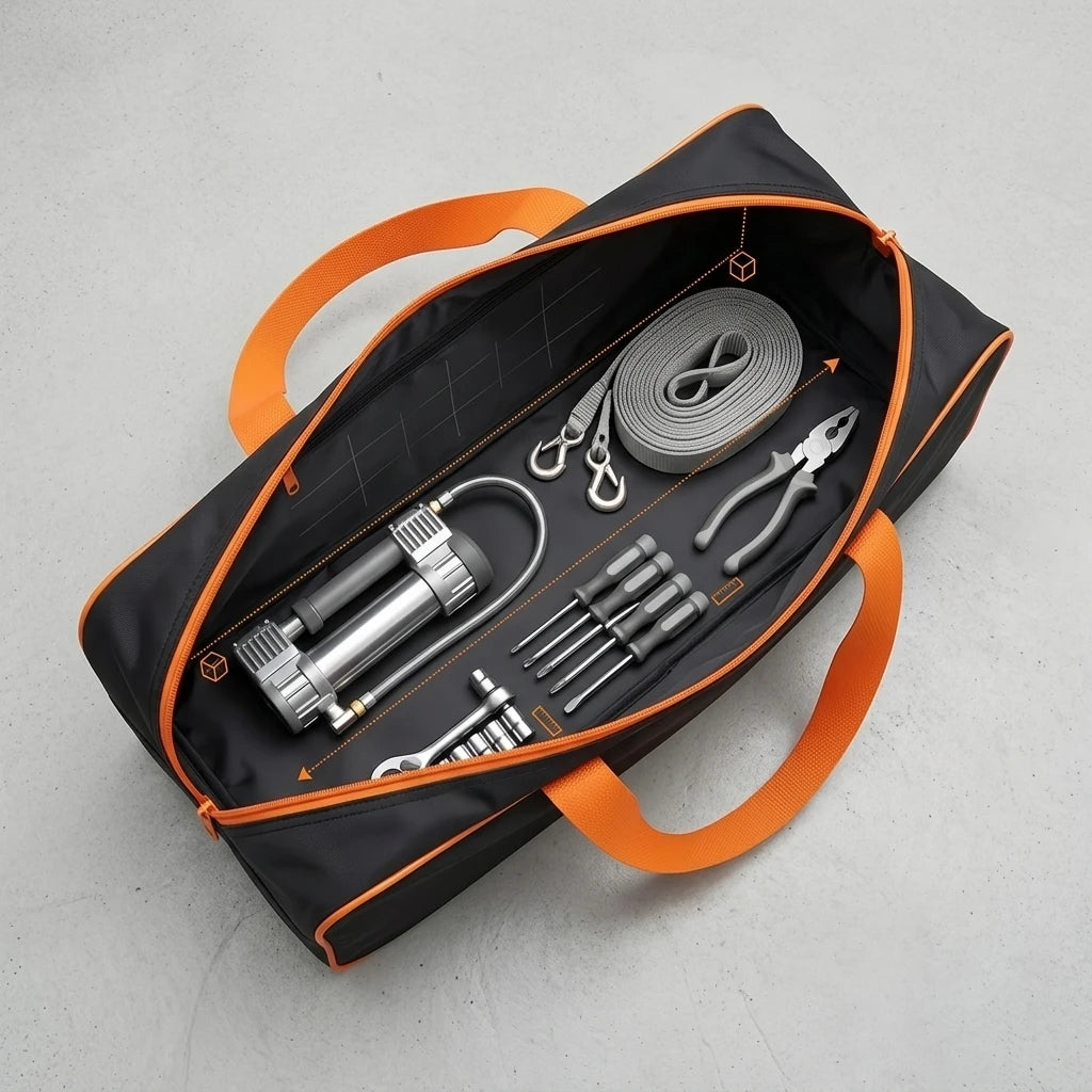 Large Heavy-Duty Oxford Tool Storage Bag | Multi-Use Kit Tool Storage Bag Axl