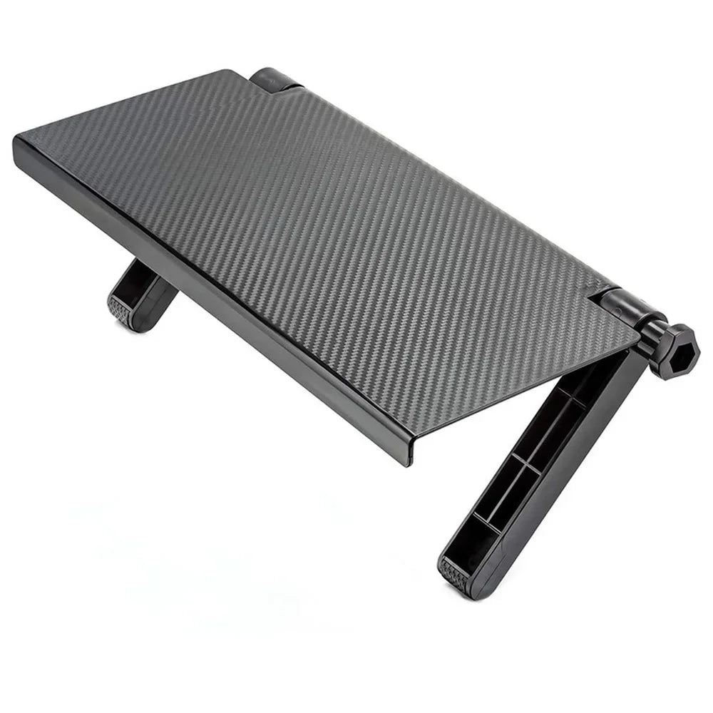 TV Monitor Top Shelf Organizer – Foldable 2-Tier Storage Rack Monitor Storage Shelf Axl