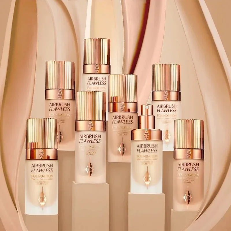 Charlotte Tilbury Makeup Set – Lip Gloss, Powder & Foundation Luxury Makeup Set Axl