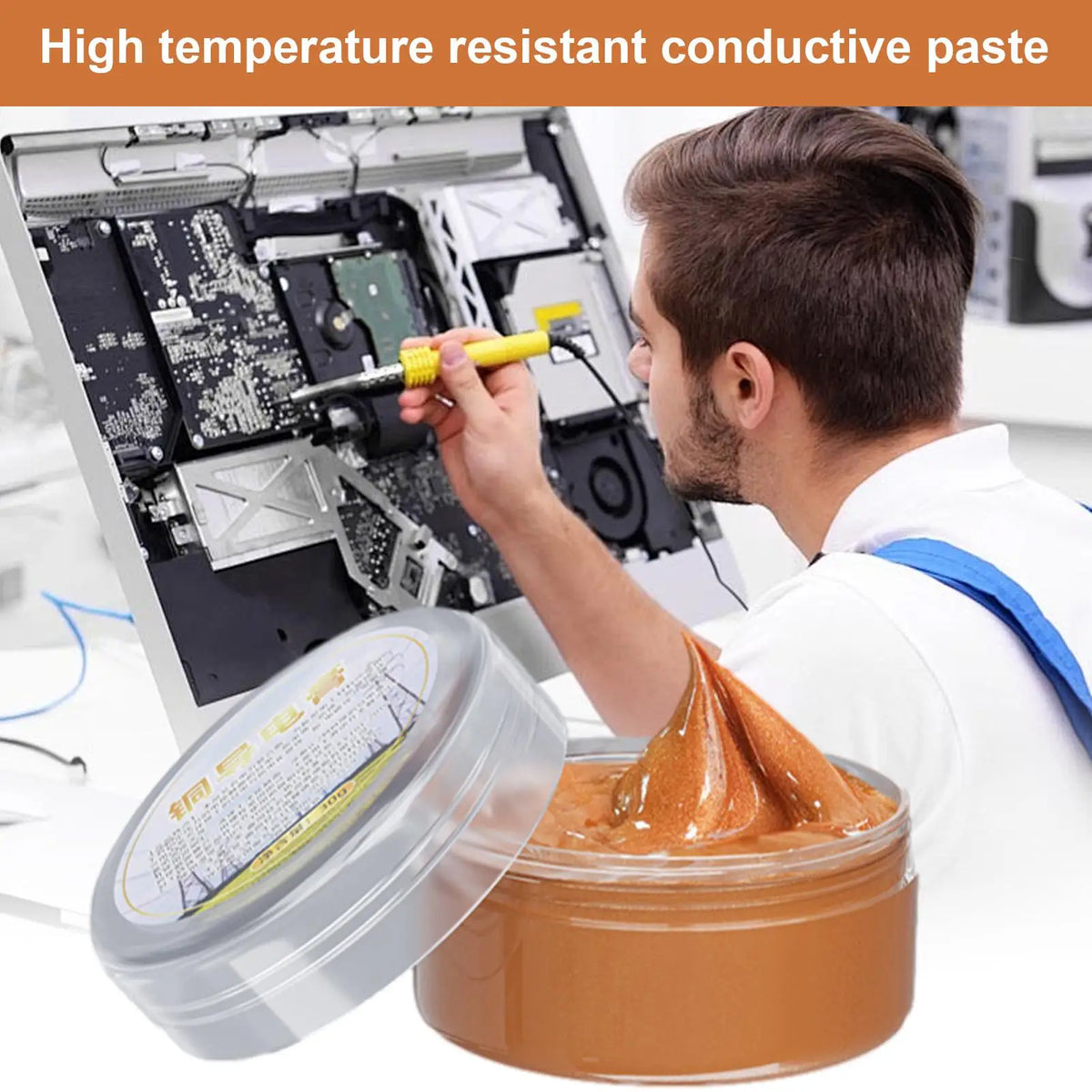 30g Conductive Copper Grease – High Temp Electrical Contact Grease Electrical Contact Grease Axl