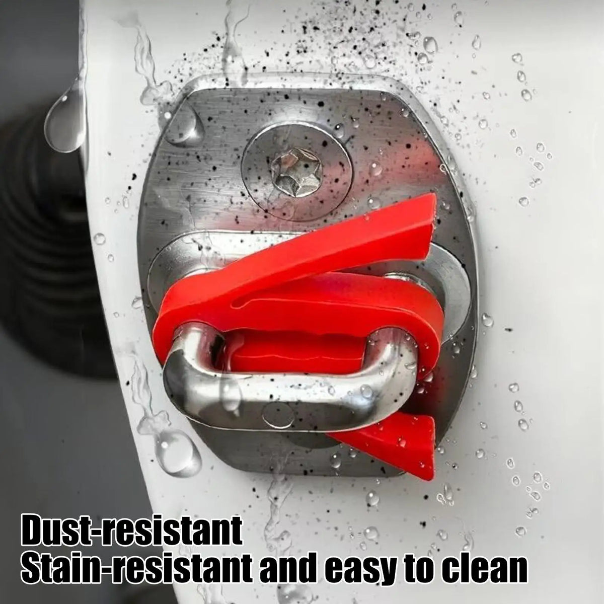 Silicone Car Door Latch Covers 4-Pack | Anti-Collision Pads Car Door Protector Axl