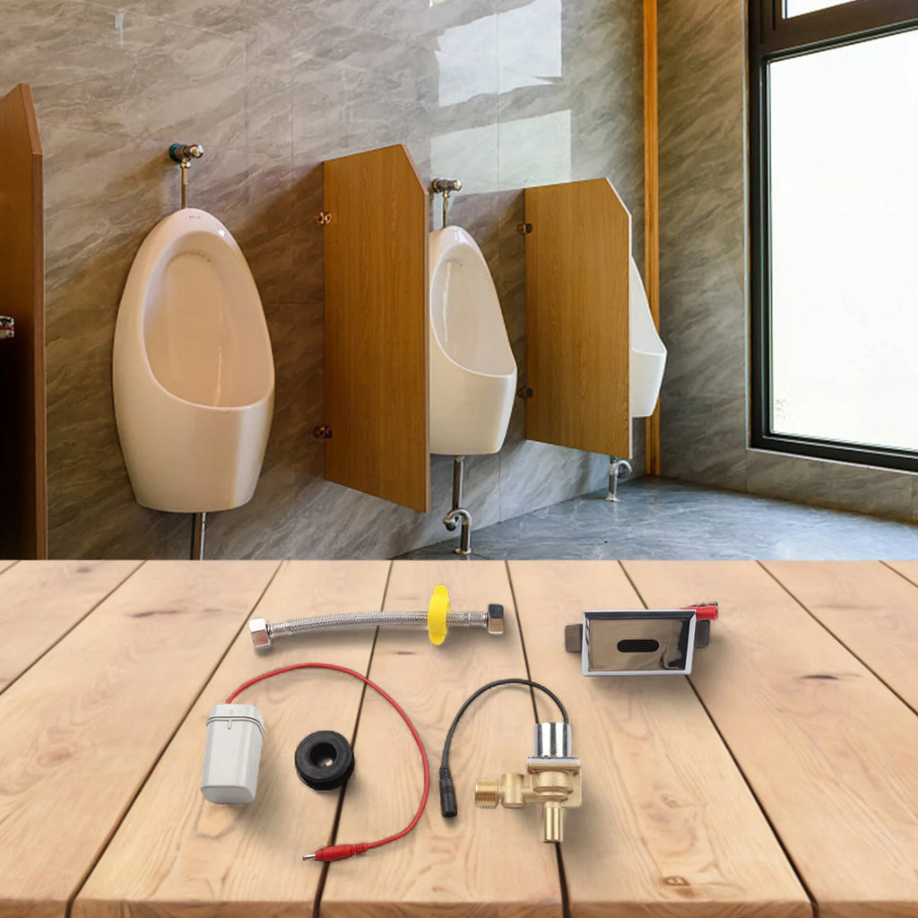 Automatic Infrared Urinal Sensor Flush Valve | Touchless Urinal Flush Valve Axl
