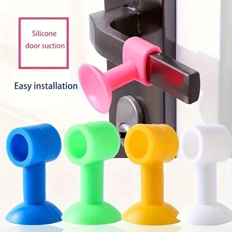 Door Stopper Wall Protector Pad – Self-Adhesive Collision Guard Door Stopper Pad Axl
