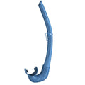 Soft Silicone Diving Snorkel – Arc-Bite Freediving Snorkel Diving Snorkel Axl Sky Blue