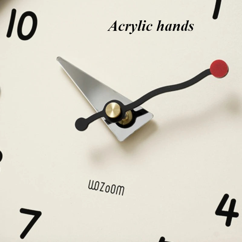 Nordic Swing Wall Clock – Modern Minimalist 37×64cm Décor Decorative Wall Clock Axl