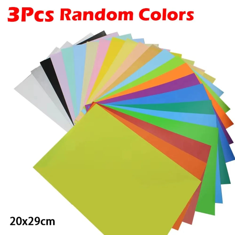 Shrink Plastic Sheets – DIY Thermal Shrink Art Film 3/5/10 Pc Shrink Art Film Axl 3Pcs-Colorful