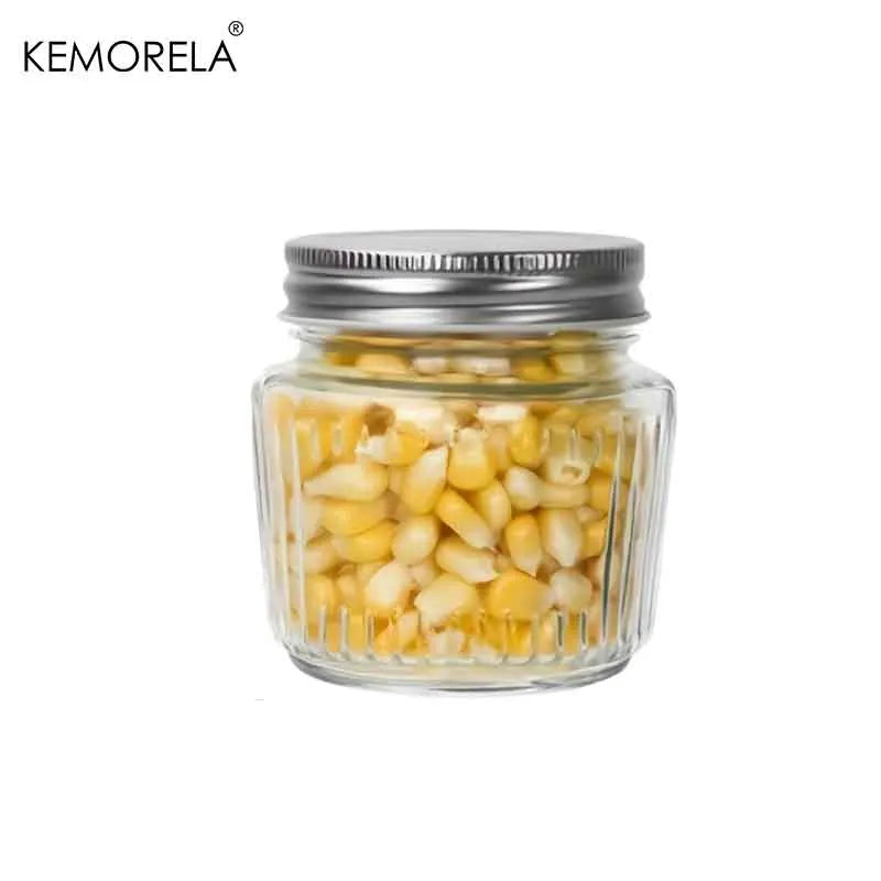 Airtight Glass Food Storage Jars – BPA-Free Kitchen Canisters Glass Storage Jars Axl 1PCS