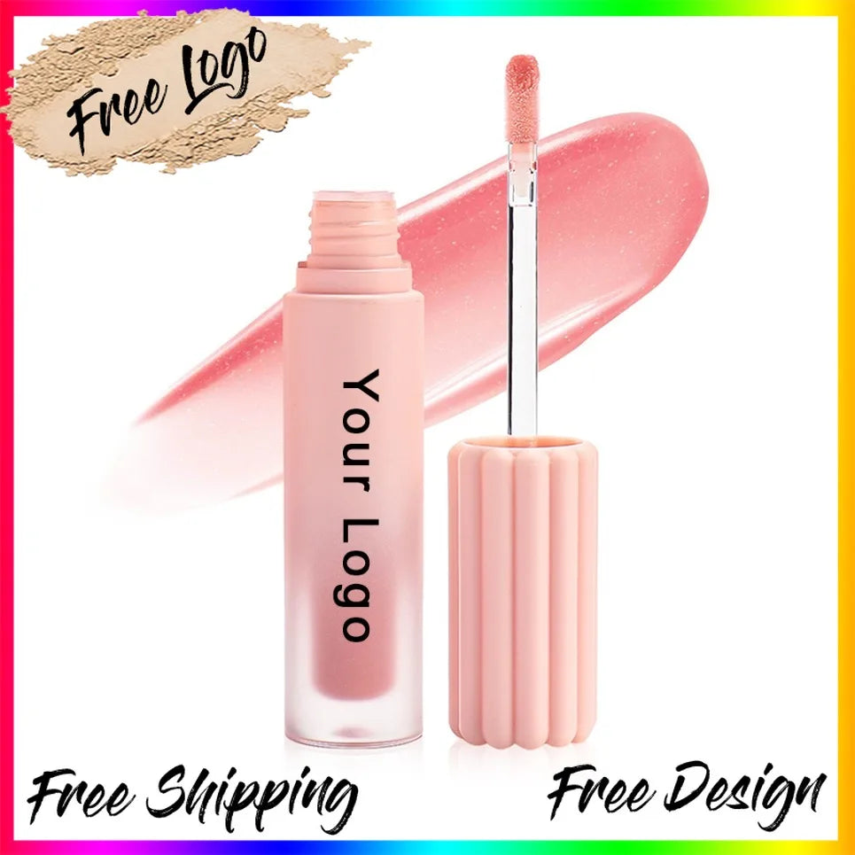 Vegan Matte Liquid Lipstick & Lip Gloss – Dual Texture Nude Lip Gloss Axl