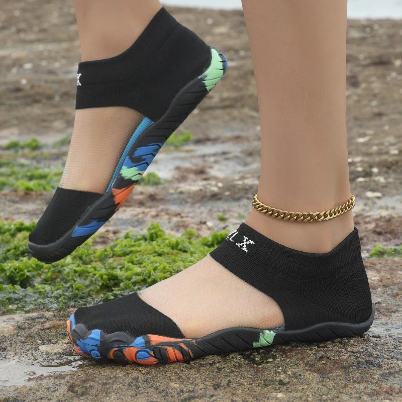 Women's Mesh Slip-On Shoes – Yoga, Gym, Beach & Hiking Women's Athletic Flats Axl
