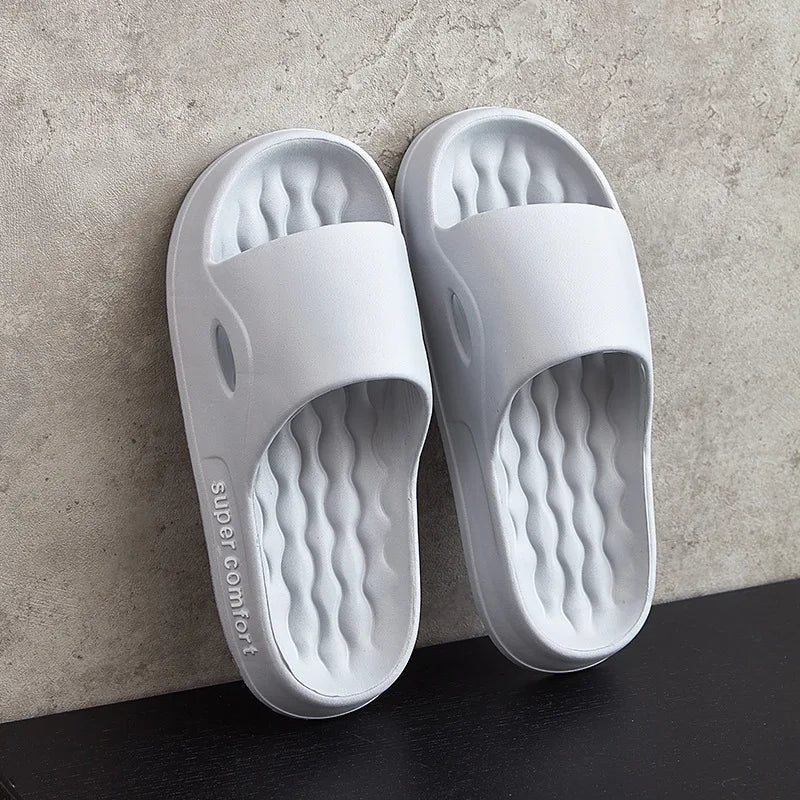 Men's Lightweight EVA Slides – Comfortable Indoor Slippers EVA Slides Slippers Axl GRAY 44-45