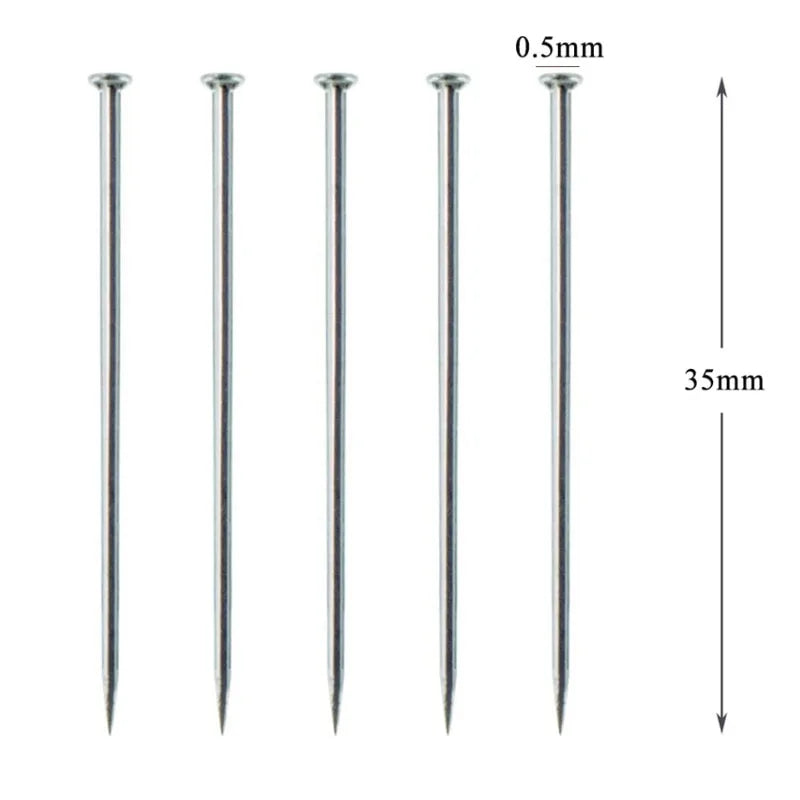 1600 Pcs Stainless Steel Sewing Pins – Fine Dressmaker Pins Set Sewing Pins Set Axl