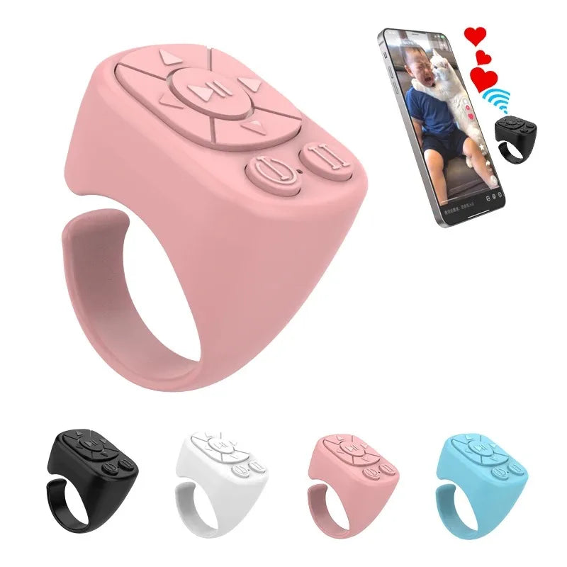 Bluetooth Ring Remote – Camera, Video & Music for iPhone iPad Bluetooth Ring Remote Axl