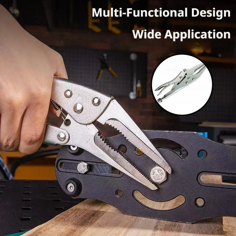 Long Nose Locking Pliers – Vise Grip Welding Clamp Tool Locking Pliers Axl