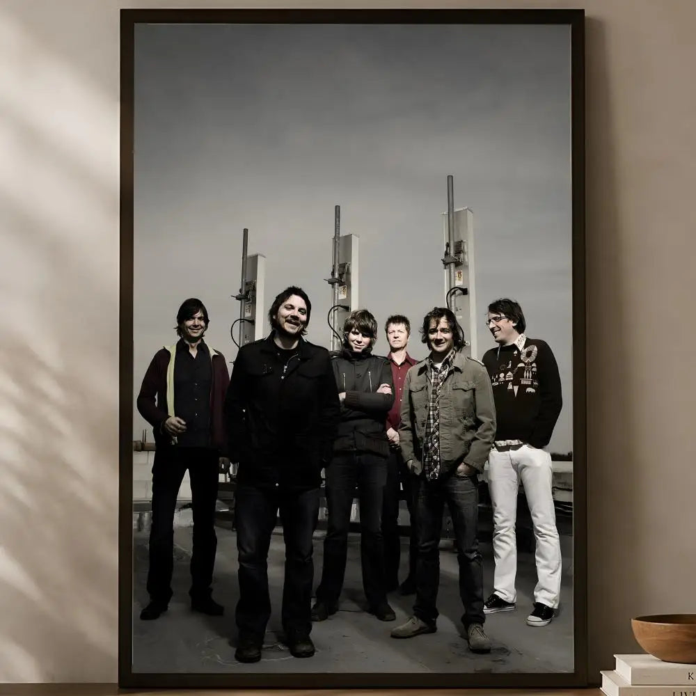 Wilco Band Self-Stick HD PVC Wall Poster | Waterproof Decor Wall Art Poster Axl White04 50X70cmNoframe