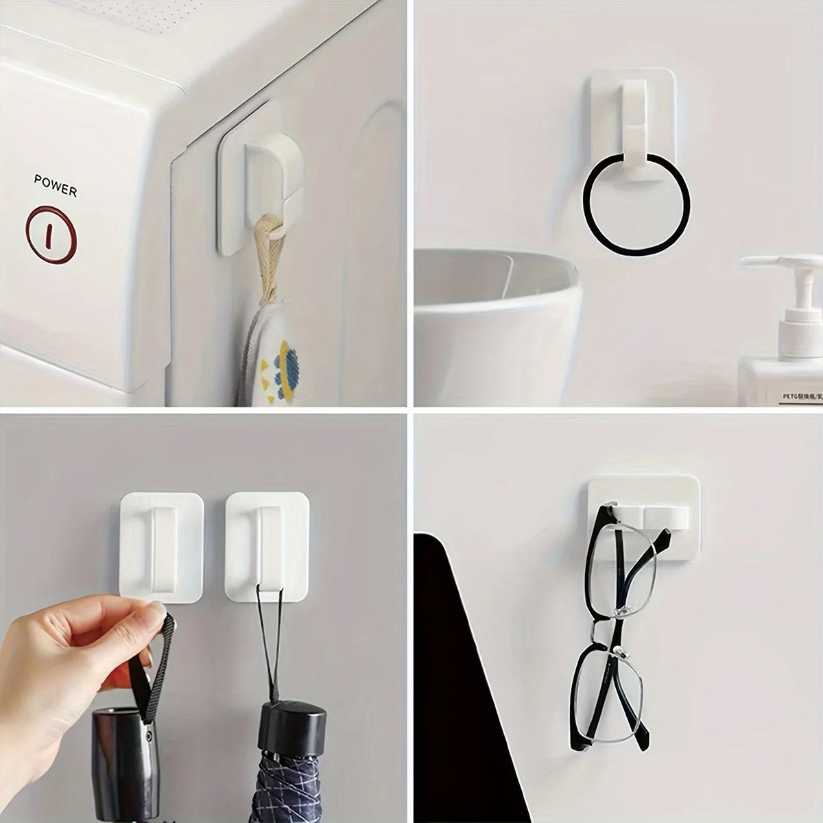 Strong Adhesive Comb Hook – Wall Organizer for Home Storage Adhesive Wall Hook Axl
