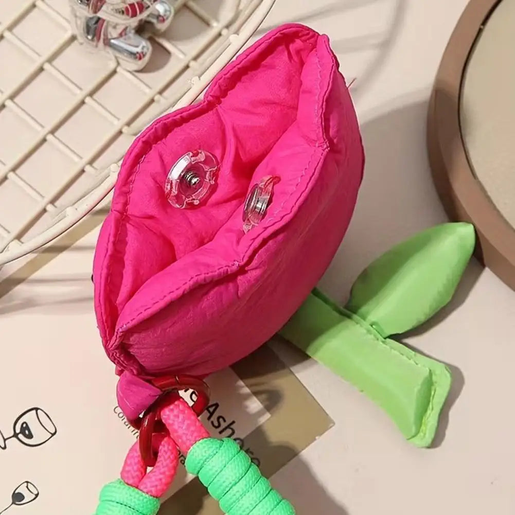 Tulip Shape Coin Purse – Cute Floral Mini Pouch Bag Coin Purse Axl
