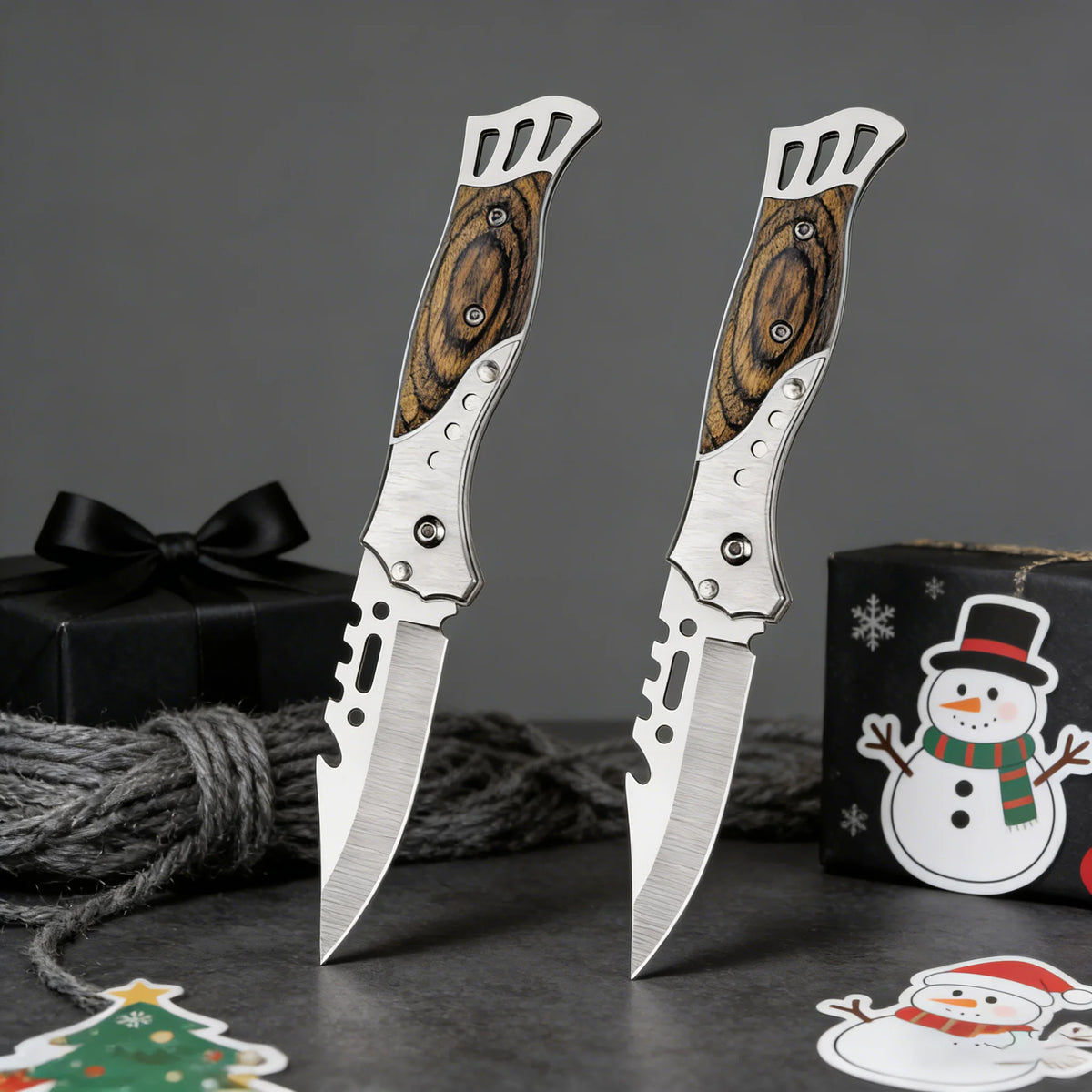 Camping Folding Knife – Hiking, Hunting & Survival Multi-Tool Camping Folding Knife Axl Knife-2PCS