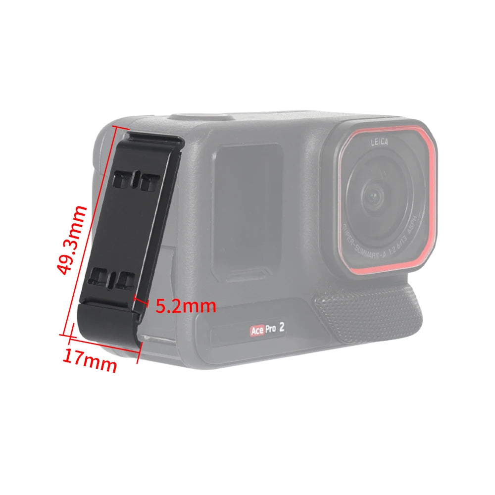 Insta360 Ace Pro 2 Aluminum Vertical Shooting Battery Cover Camera Accessory Axl